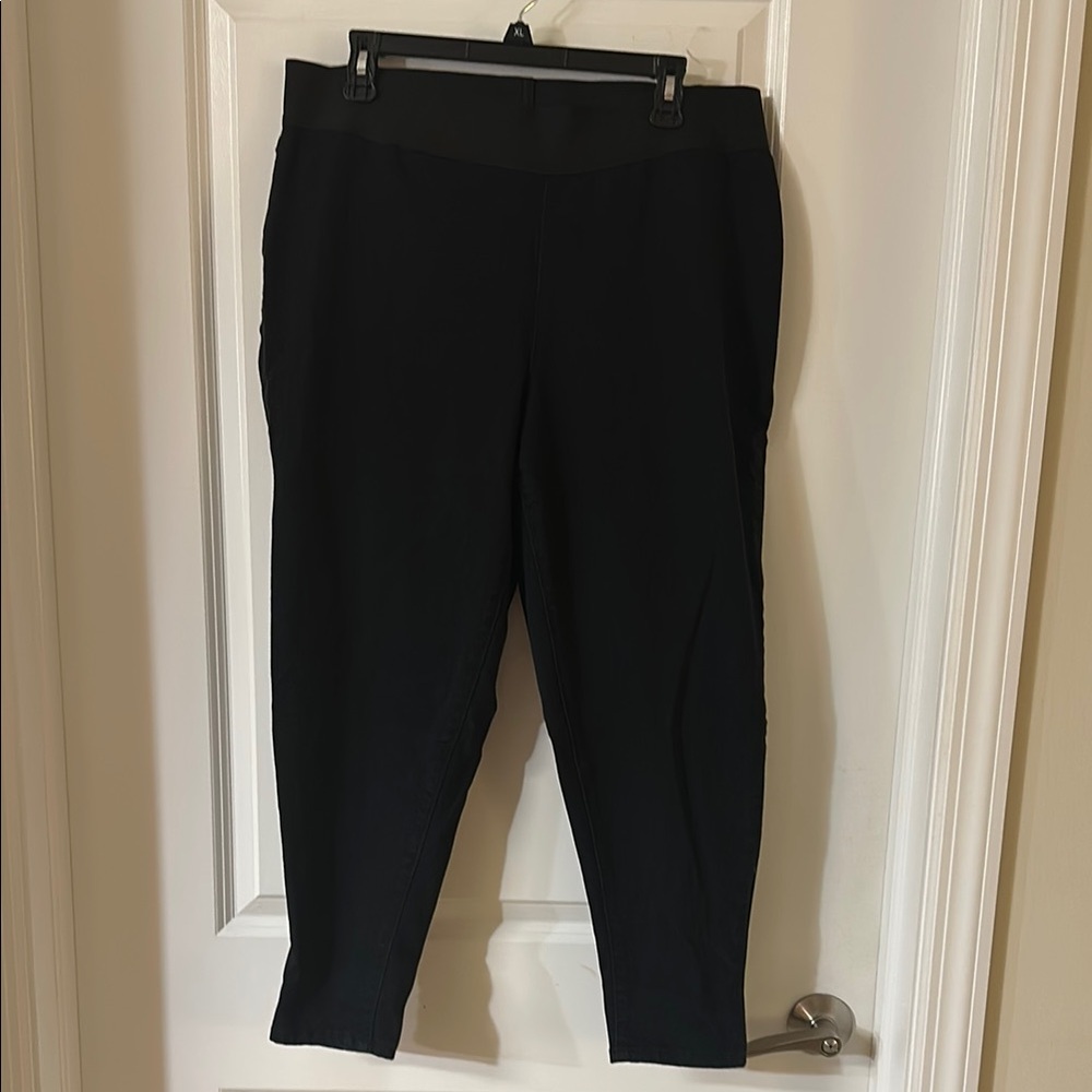 Lane Bryant Black Cropped Pants
